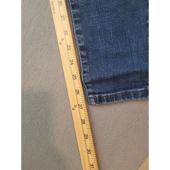 Vineyard Vines Skinny Jeans Size 0 Low Rise Blue Denim – EUC w/ Flaw - Picture 9 of 9